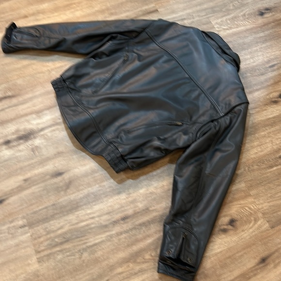 Leather Motorcycle Jacket - Picture 11 of 13